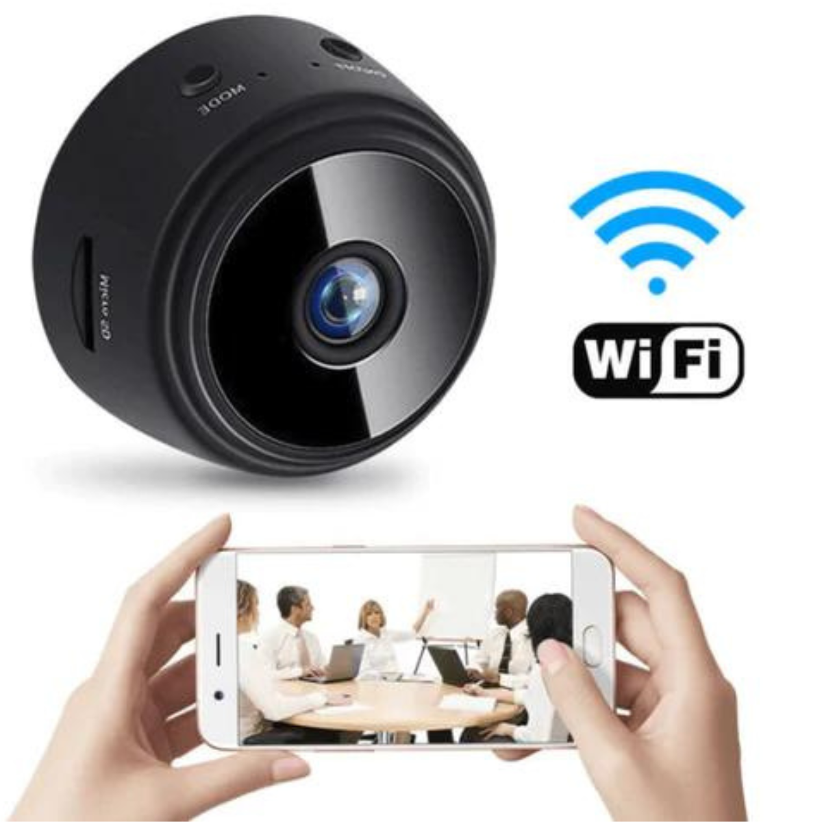 MINI CÁMARA ESPIA WIFI FULL HD 1080P